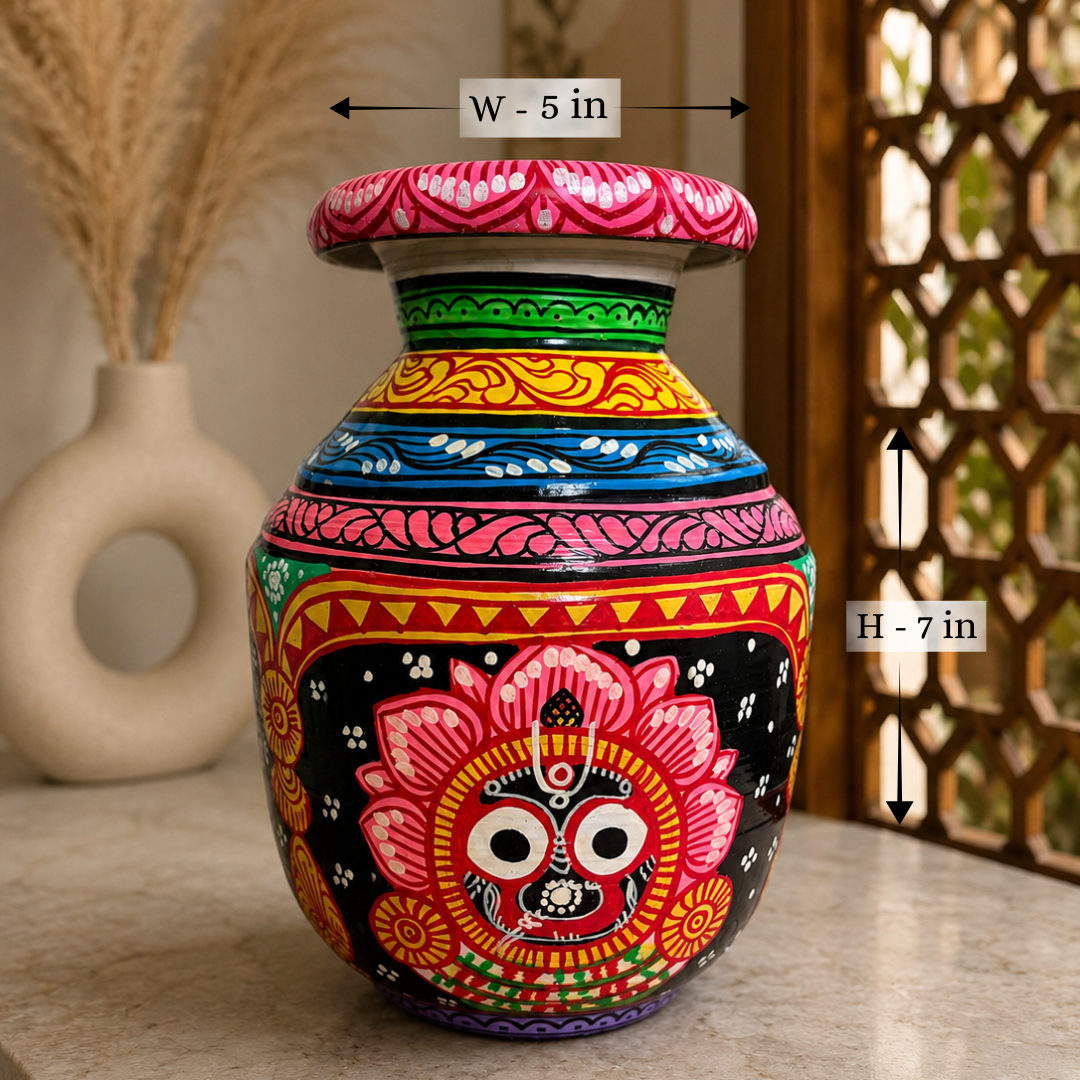 Jagannath Pot Decor