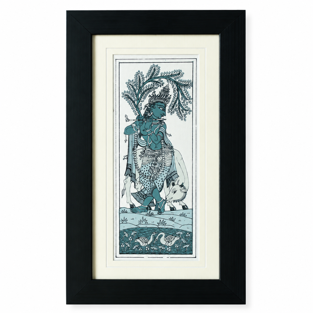 Blissful Krishna Art