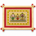 Divine Trinity Lord Jagannath, Balabhadra & Subhadra Royal Pattachitra Art – Pattachitra Wall Hanging