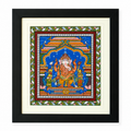 Ganesh Darshan – Traditional Pattachitra