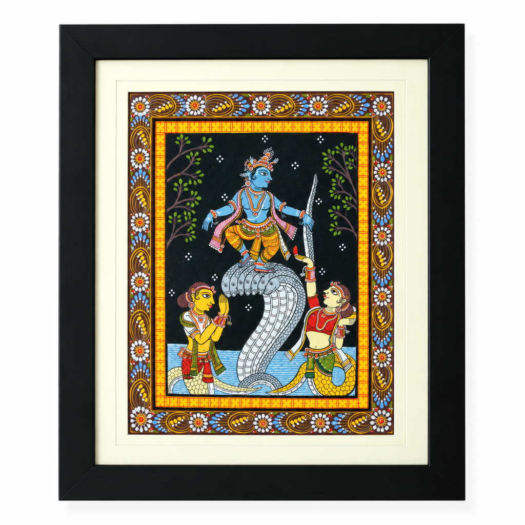 Kaliya Dalan – Lord Krishna Subduing the Serpent Kaliya