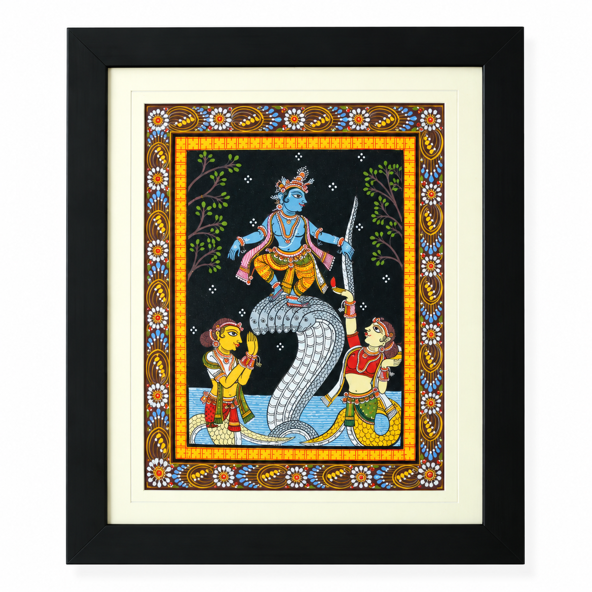 Kaliya Dalan – Lord Krishna Subduing the Serpent Kaliya