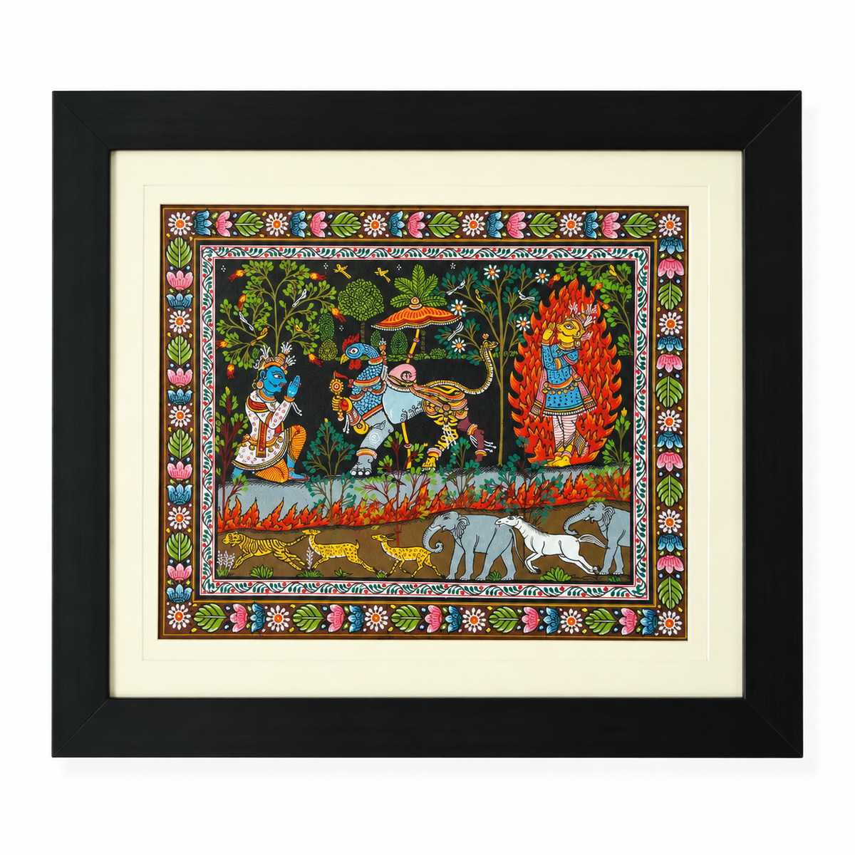 Khandava Dahan – The Burning of the Khandava Forest