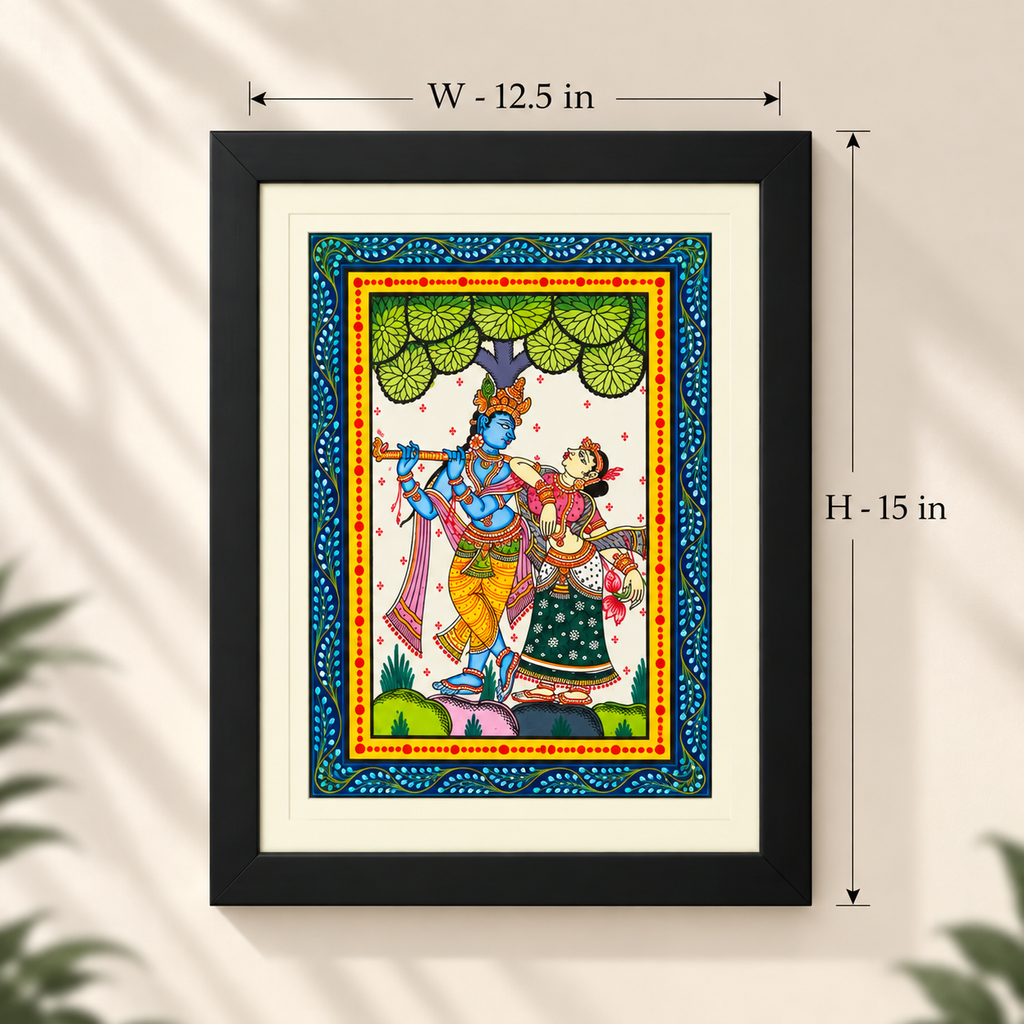 Radha Krishna in Vrindavan – Divine Love