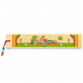 Reclining Lord Ganesha Traditional Odisha Pattachitra Bookmark Art