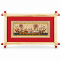 Rural River Boat Procession Odisha Pattachitra Folk Art – Pattachitra Wall Hanging
