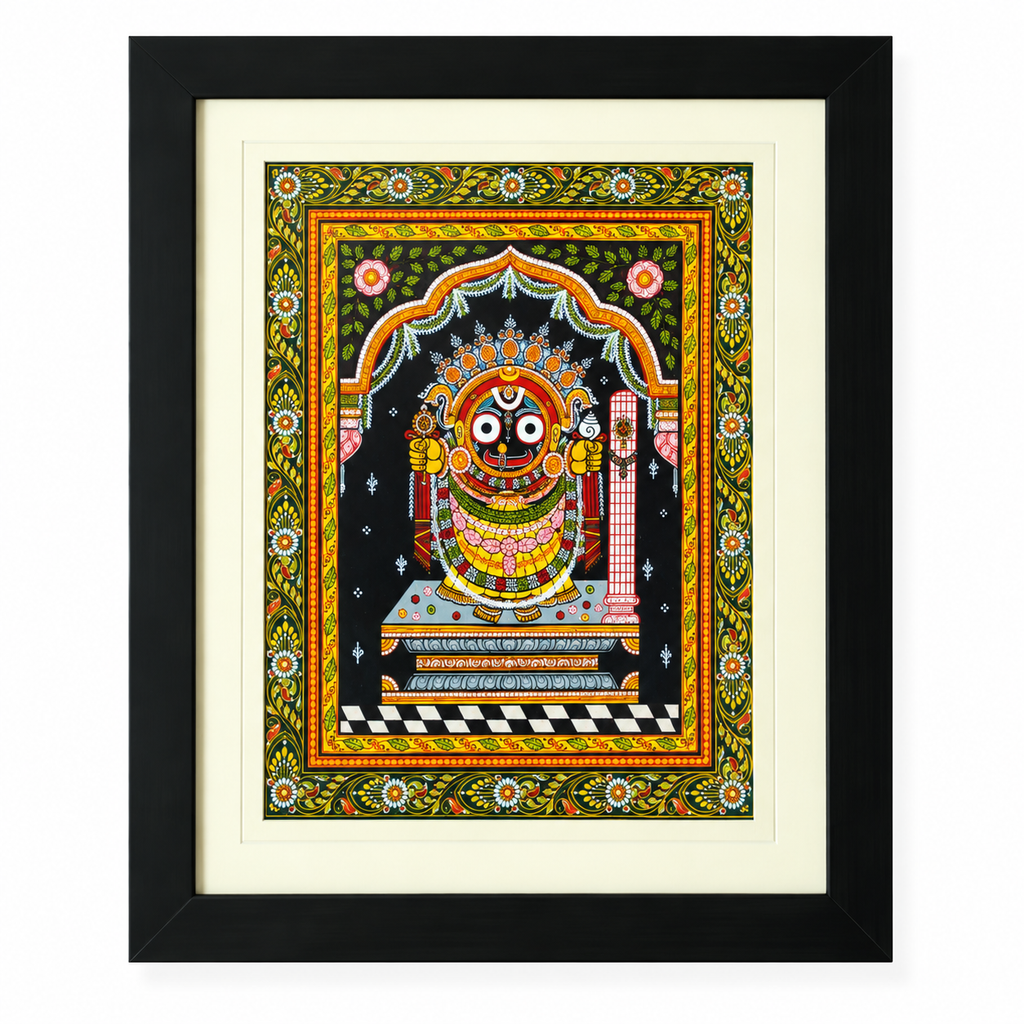 Shree Jagannath – A Traditional Pattachitra Painting