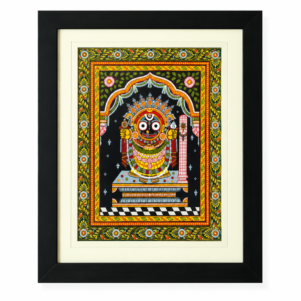 Shree Jagannath – A Traditional Pattachitra Painting