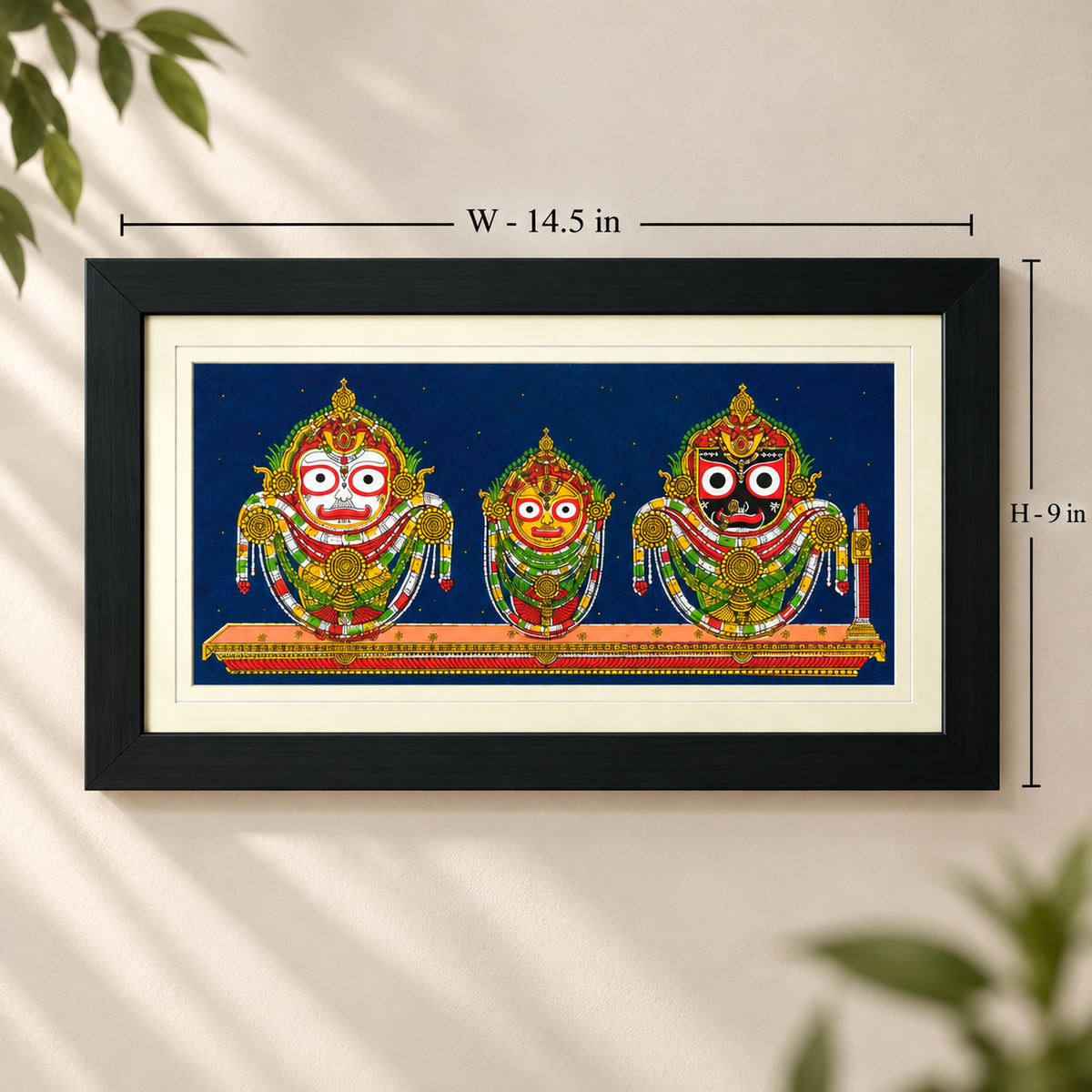 Jagannatha Art - Trimurti