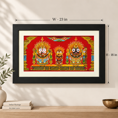 Jagannatha Art - Trimurti 2
